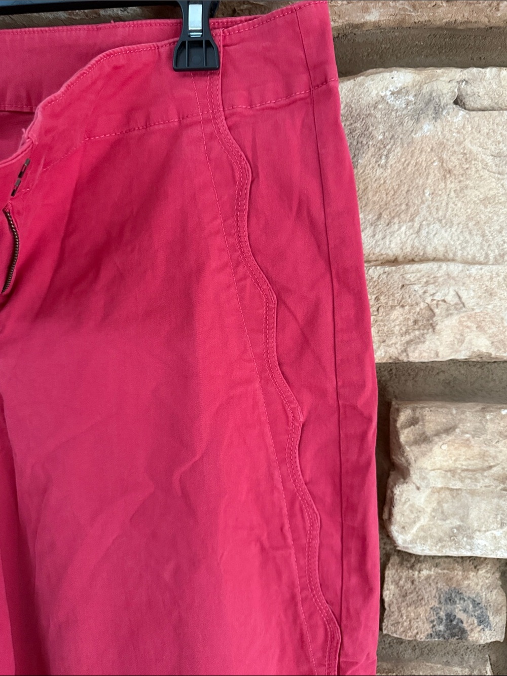 Anthropologie Maeve scallop wide-leg pants size 32 NWT - Picture 6 of 8